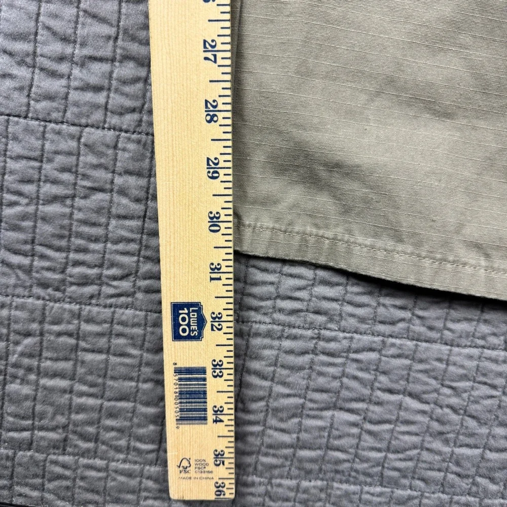 Wrangler Riggs Workwear Mens 42x30 Tan Ripstop Cargo Pants Double Knee Utility